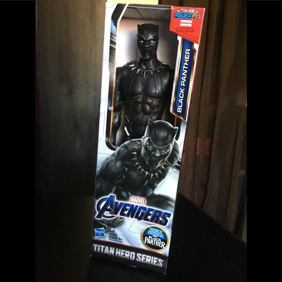 Hasbro Other - Black Panther Marvel 12” Action figure